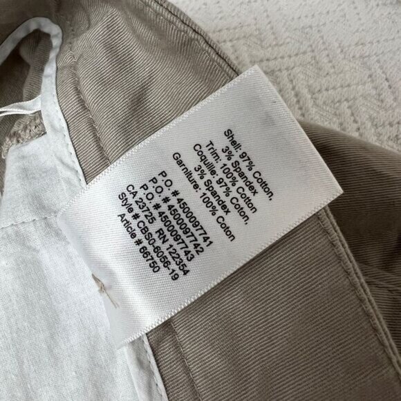 The Group Babaton Women's Size 0 Relaxed Fit Wide Leg Casual Pants Stretch Cargo - Picture 9 of 13